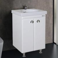 Тумба с раковиной Bellezza Неаполь 50 напольная прямая белая