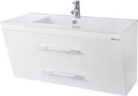 Тумба под раковину Bellezza Берта подвесная 100 белая