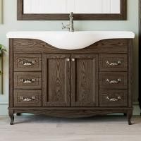 Тумба под раковину ValenHouse Эллина 120 кальяри, фурнитура хром