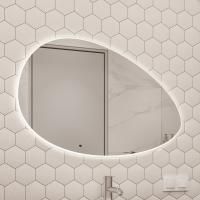 Зеркало Stworki Скаген 92 с подсветкой, инфракрасное управление