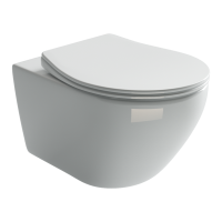 Подвесной унитаз Ceramica Nova Pearl Rimless CN8001