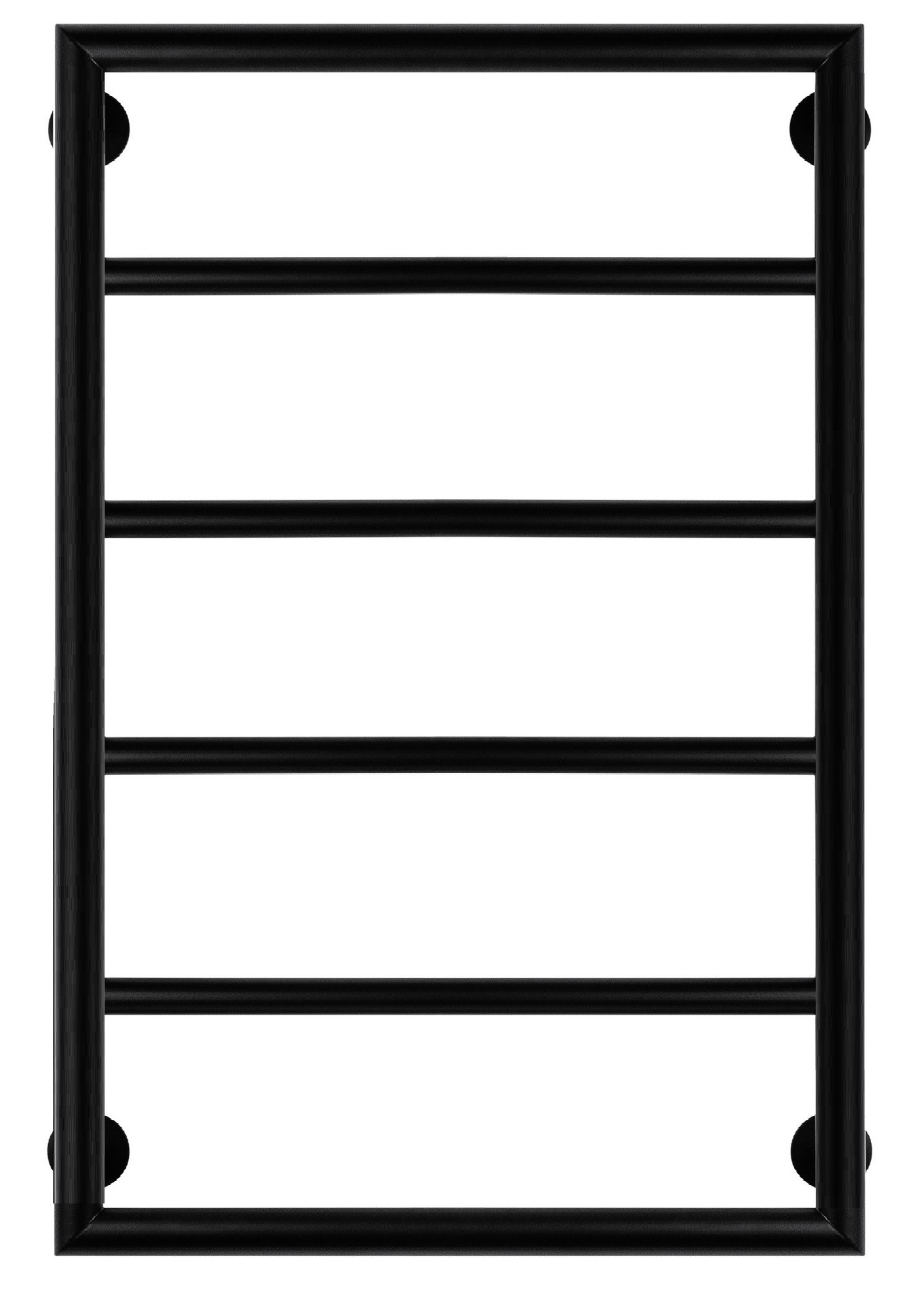 Полотенцесушитель электрический Secado Парма 2 80/60 L, черный матовый