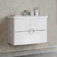 Тумба с раковиной Aima Design Breeze 70 white