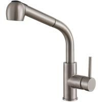 Смеситель для кухни Haiba HB70304-2 сталь