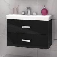 Тумба под раковину Aquaton Америна 70 чёрная