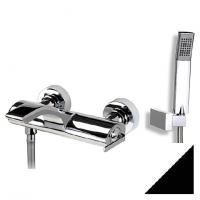 Смеситель для ванны Webert Wolo WO850101564 черный