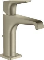 Смеситель для раковины Axor Citterio E 36110820 шлифованный никель