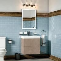 Мебель для ванной Art&Max Verona-Push 70 камень светлый