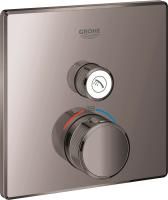 Смеситель для душа Grohe Grohtherm SmartControl 29123A00 термостат, темный графит