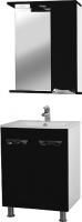 Мебель для ванной Bellezza Симона 60 черная