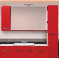 Зеркало Misty Атланта 107 красное