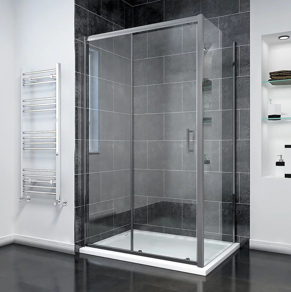 Душевой уголок Veconi Rovigo RV-055GM 150x80