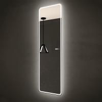 Зеркало Art&Max Terni 45 с подсветкой и часами