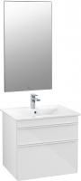 Мебель для ванной Villeroy & Boch Venticello 60 glossy white, с белыми ручками