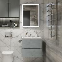 Мебель для ванной Art&Max Techno 60 бетон лофт