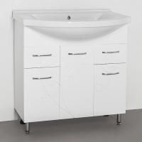 Тумба под раковину Style Line Эко Фьюжн №26 80 белая