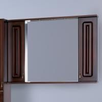 Зеркало-шкаф Misty Вояж 100 коричневый