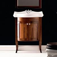 Тумба с раковиной Kerasan Retro с дверцами (73 см) орех