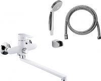 Смеситель для ванны Triton Панама 16307AW-D125 универсальный