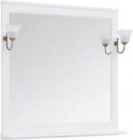 Зеркало Aquanet Валенса 105 белое