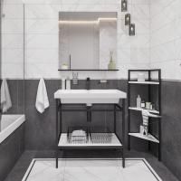 Мебель для ванной Diwo Смоленск 80 с раковиной Moduo 80