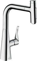 Смеситель для кухни Hansgrohe Metris Select M71 73817000 хром