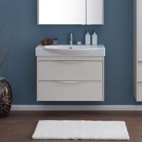 Тумба с раковиной Aquanet Франка 85 слоновая кость