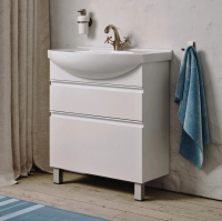 Тумба с раковиной Aqwella Rodos 85 напольная