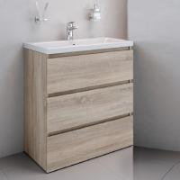 Тумба под раковину Am.Pm Gem S 75 светлый дуб