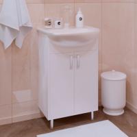 Тумба с раковиной Corozo Колор 50 белая
