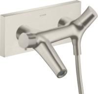 Смеситель для ванны Axor Starck Organic 12410800 термостат, сталь