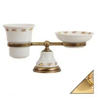 Стакан Migliore Provance ML.PRO-60.510.DO и мыльница, золото