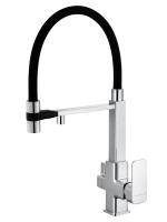 Смеситель для кухни Wonzon & Woghand WW-88458012-CR c подключением фильтра