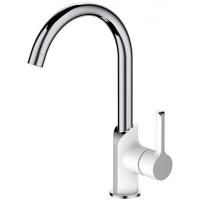 Смеситель для кухни Haiba HB70805-8 белый/хром