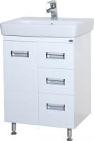 Тумба под раковину Bellezza Сиена 60 2 ящика белая