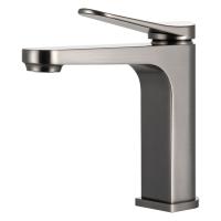 Смеситель для раковины Gappo G1010-9, оружейная сталь