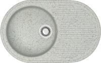 Мойка кухонная ZETT lab. T011Q010 светло-серая