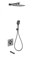 Душевая система Wonzon & Woghand WW-B4005-BGG с термостатом