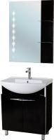 Мебель для ванной Bellezza Глория Гласс 65 черная