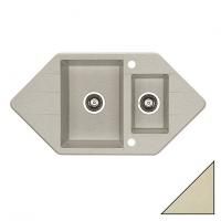 Мойка кухонная Alveus Cubo 80 капучино металлик