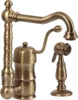 Смеситель для кухни Migliore Queen Nostalgia 18205 бронза