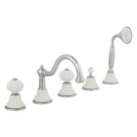 Смеситель на борт ванны Migliore Olivia ML.OLV-5880.Bi.Cr с внутренней частью