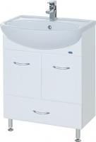 Тумба под раковину Bellezza Уют 60 с нижним ящиком белая