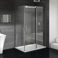 Душевой уголок Good Door Galaxy WTW+SP-C-СН 160x90, профиль хром