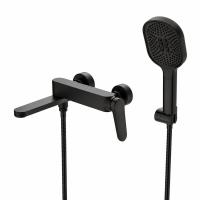 Смеситель для ванны Gappo G3210-6, черный