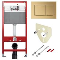 Инсталляция для унитаза Tece TECEbase 9240419 с клавишей смыва
