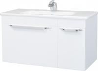 Тумба с раковиной Bellezza Альдо 80 белая