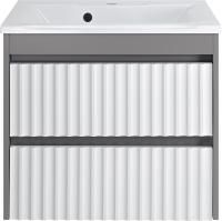 Тумба с раковиной Brevita Balaton 65 подвесная, комбинированная