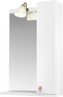 Зеркало-шкаф Triton Реймс 55 R с подсветкой, белый