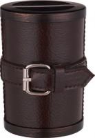 Стакан J. Queen New York Raleigh 2217007THBRS для зубных щёток, коричневый